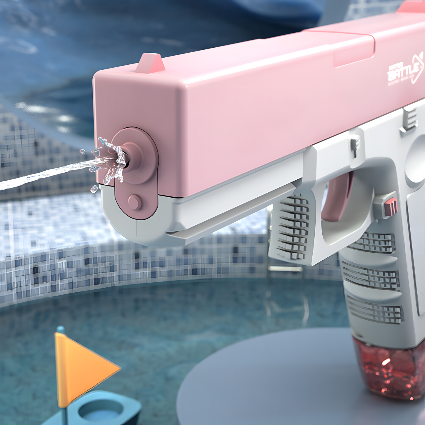 Pink GLOCK Electric Water Gun for children’s games
