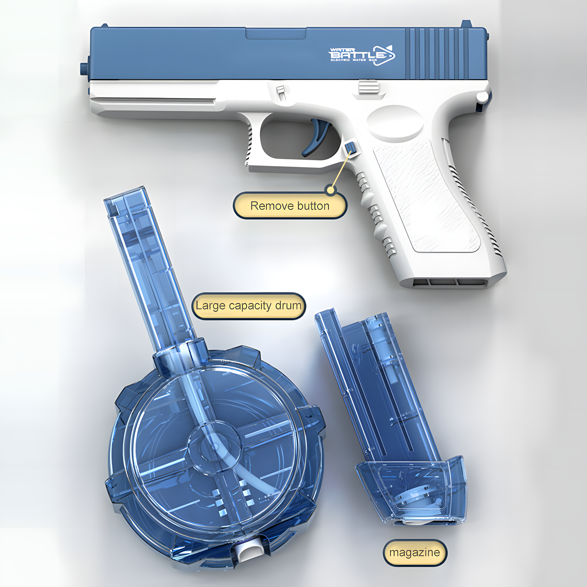 Blue GLOCK Electric Water Gun for kids