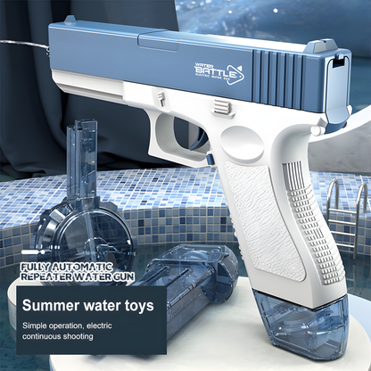 Blue GLOCK Electric Water Gun for kids play